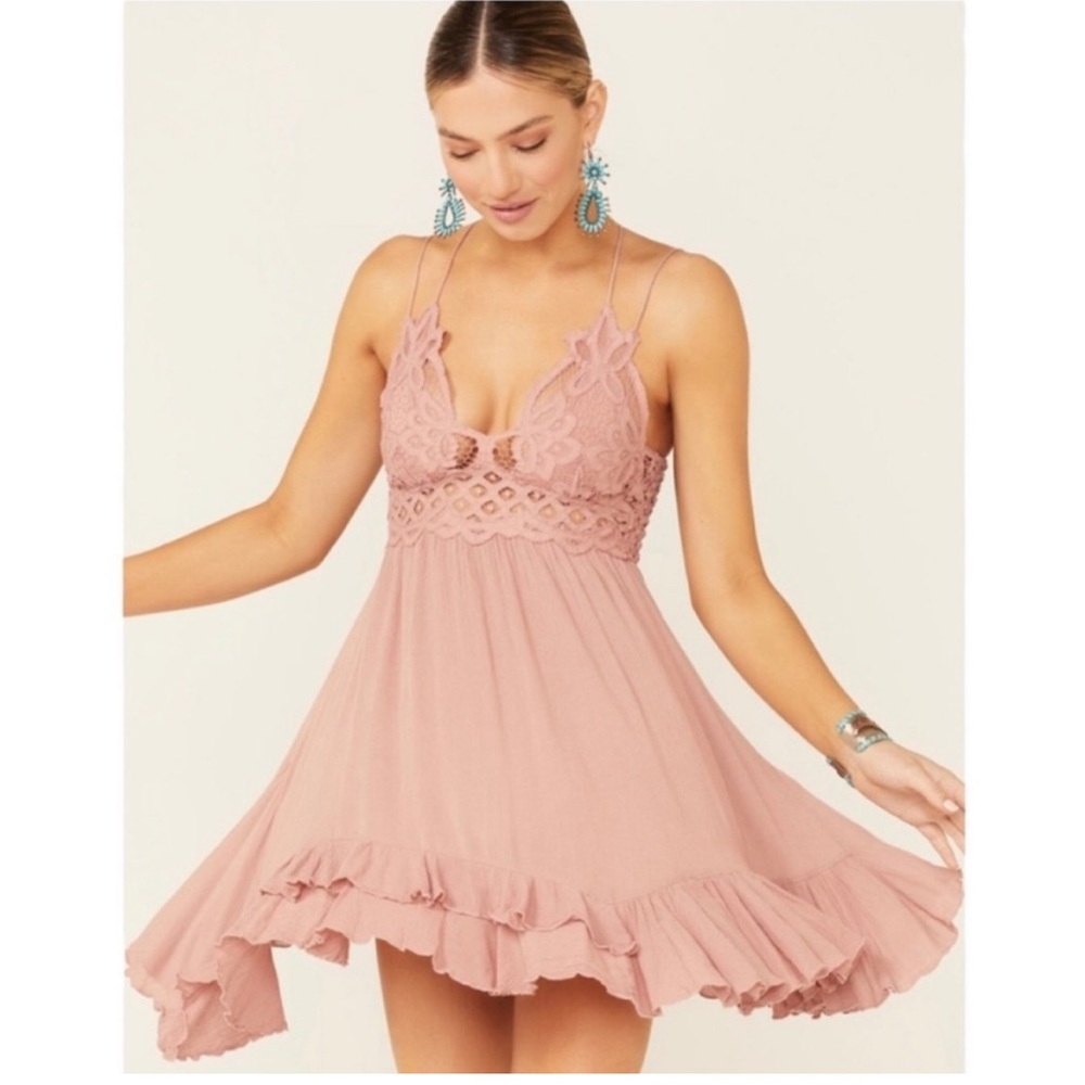 NWT Free People Adella Slip Dress